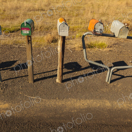 Rural route mail boxes, Ritzville, WA USA