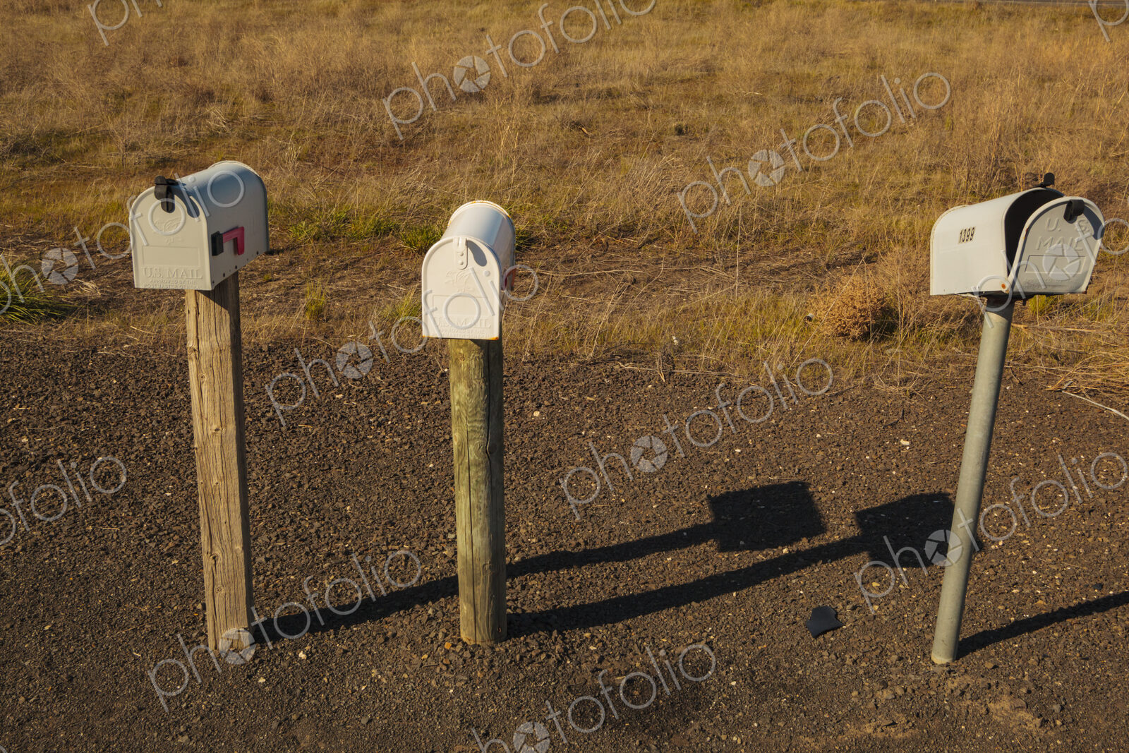 Rural route mail boxes, Ritzville, WA USA