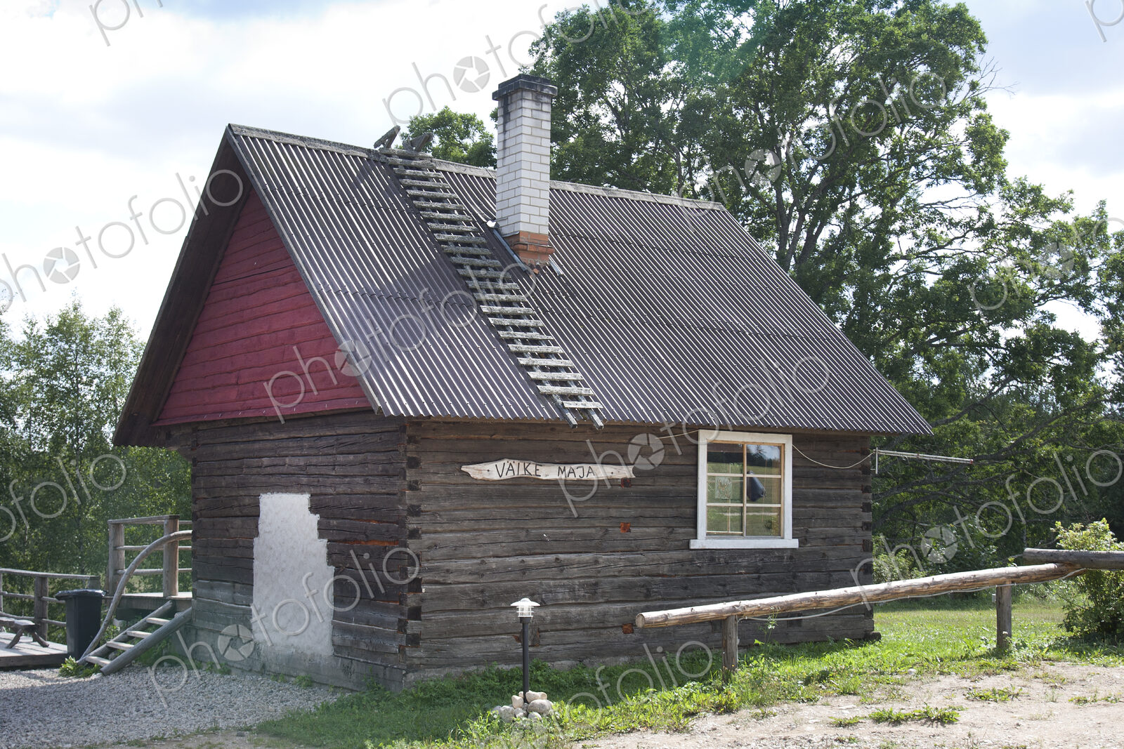 Rustic Resort Building