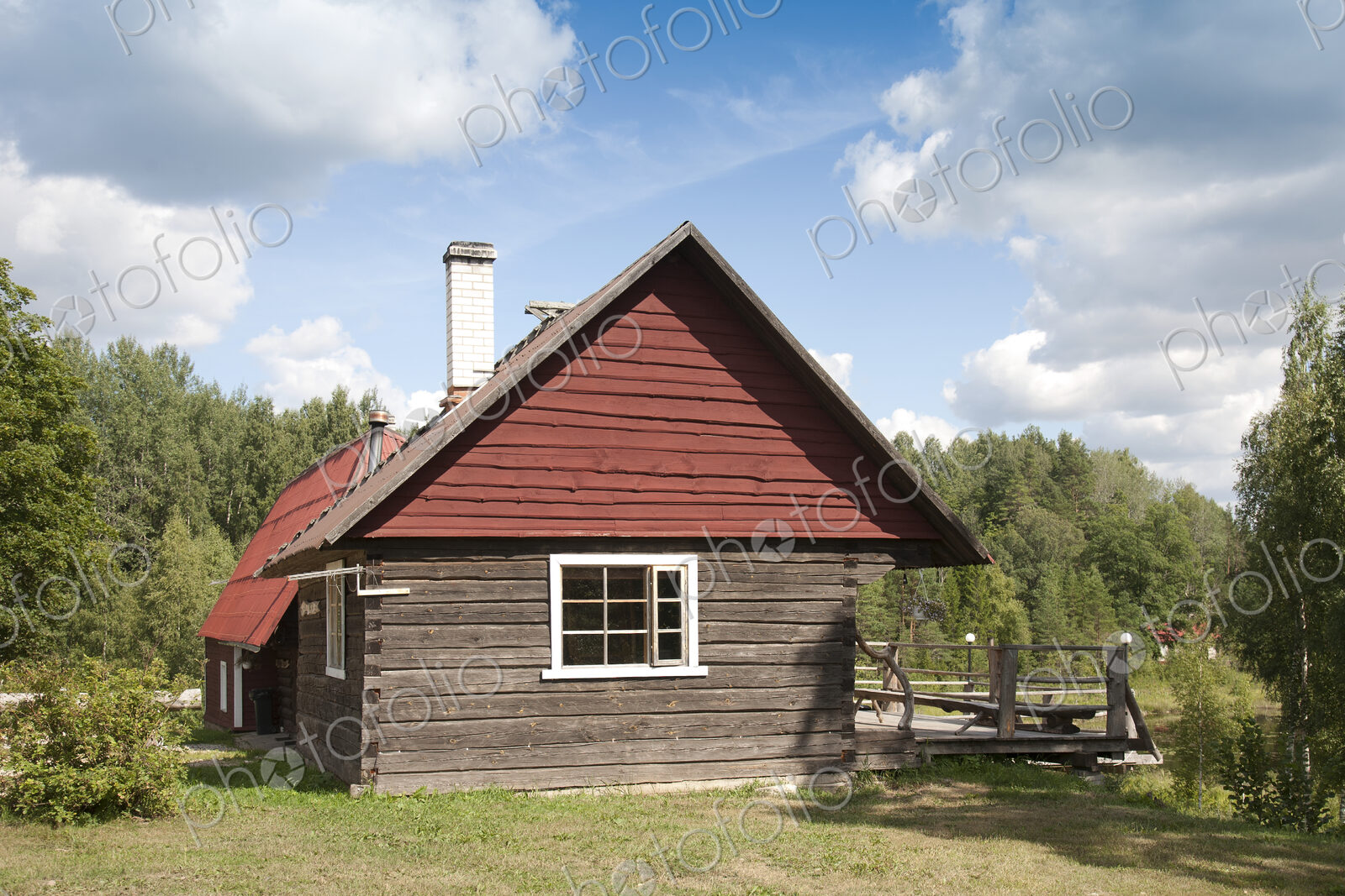 Rustic Resort Building