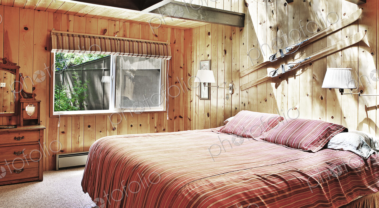 Rustic bedroom