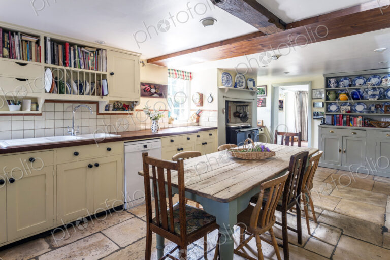 Rustic domestic kitchen