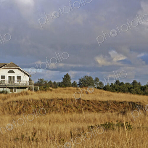 Rustic house in rural field Rustic house in rural field