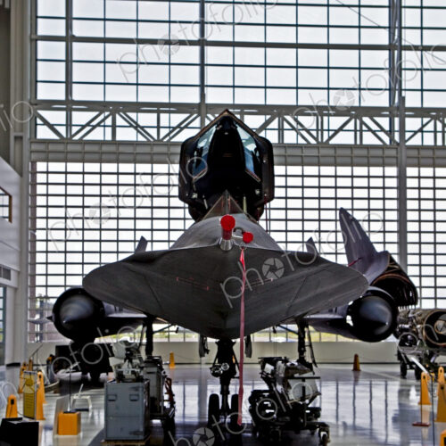 SR-71 Blackbird on Display