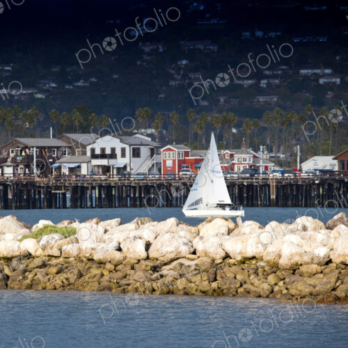 Sailboat in Harbor Sailboat in Harbor