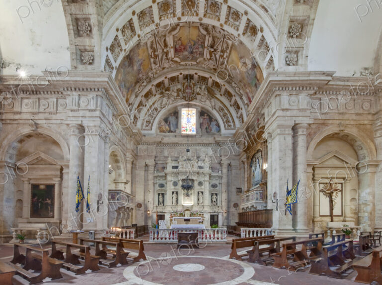 San Biagio Church Interior