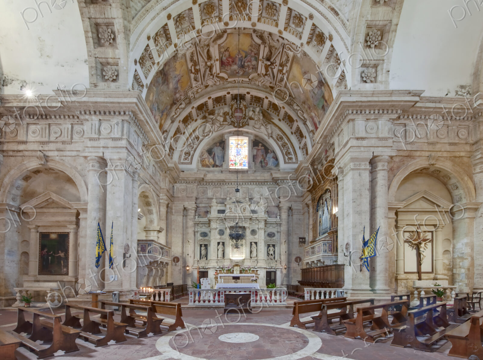 San Biagio Church Interior
