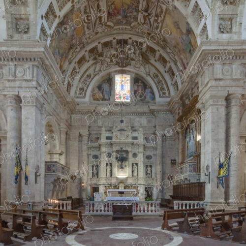 San Biagio Church Interior