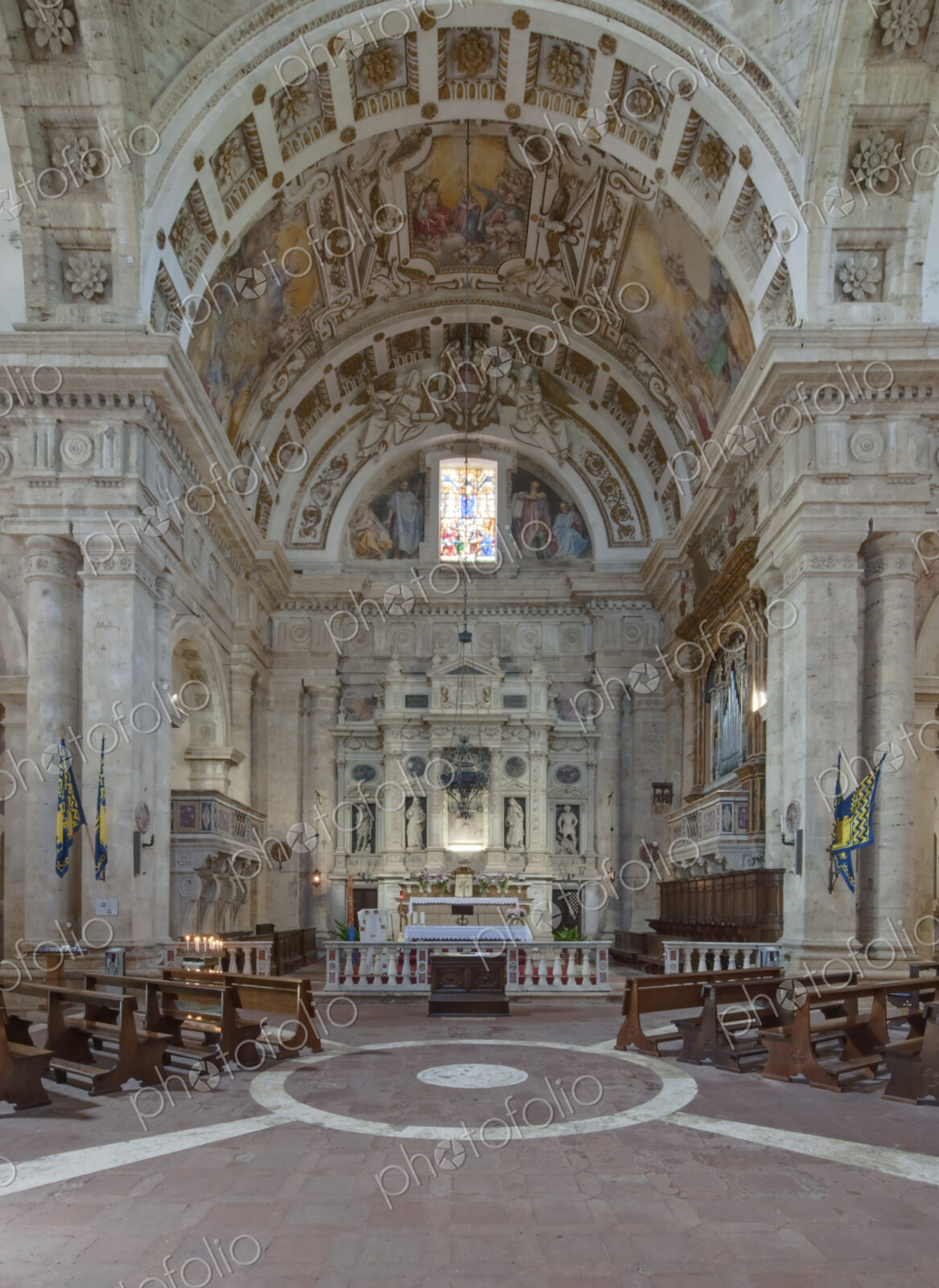 San Biagio Church Interior