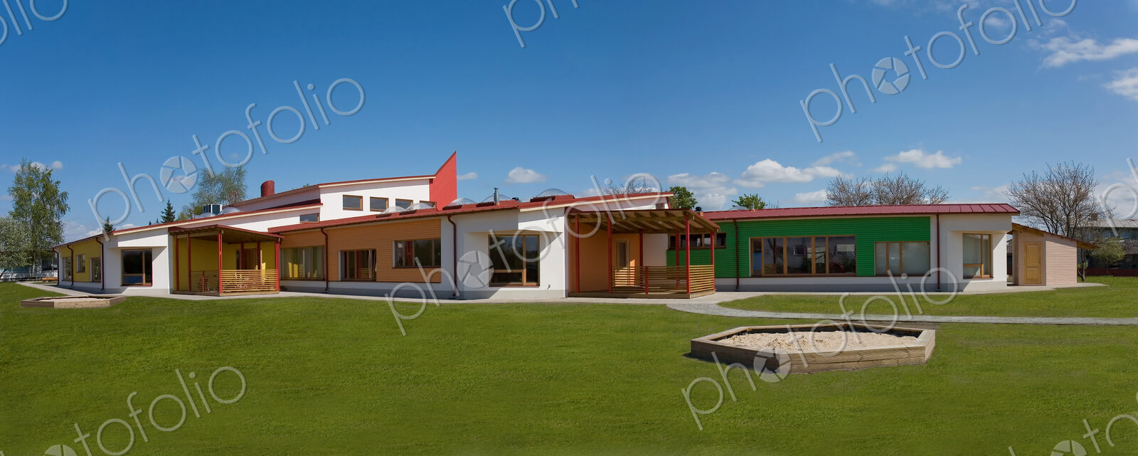 Sandbox At Primary School