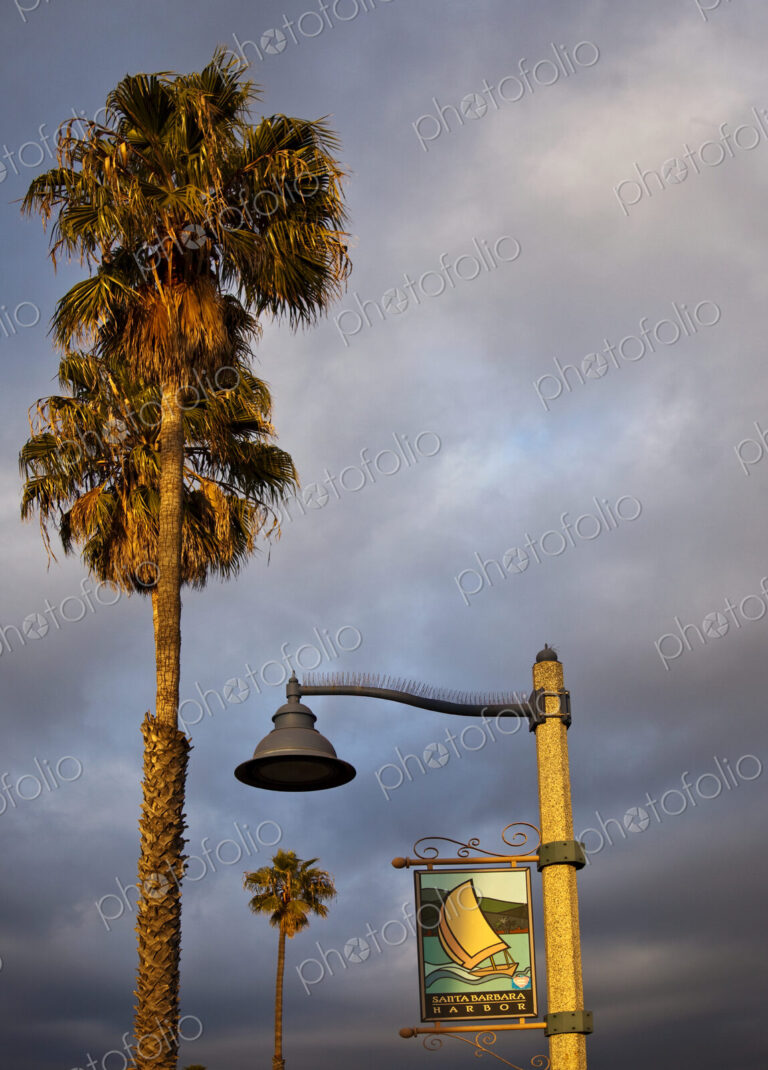 Santa Barbara Harbor Sign