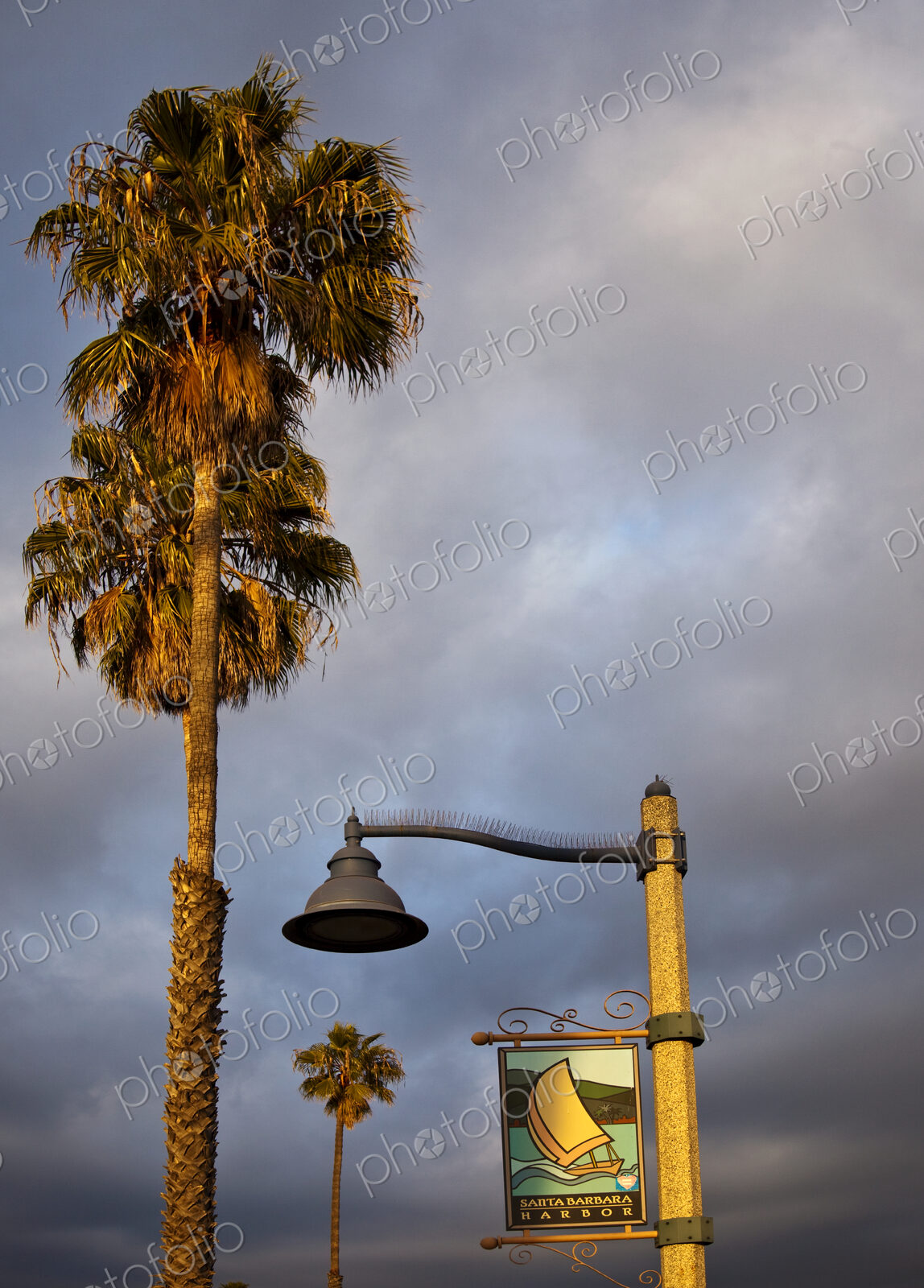 Santa Barbara Harbor Sign