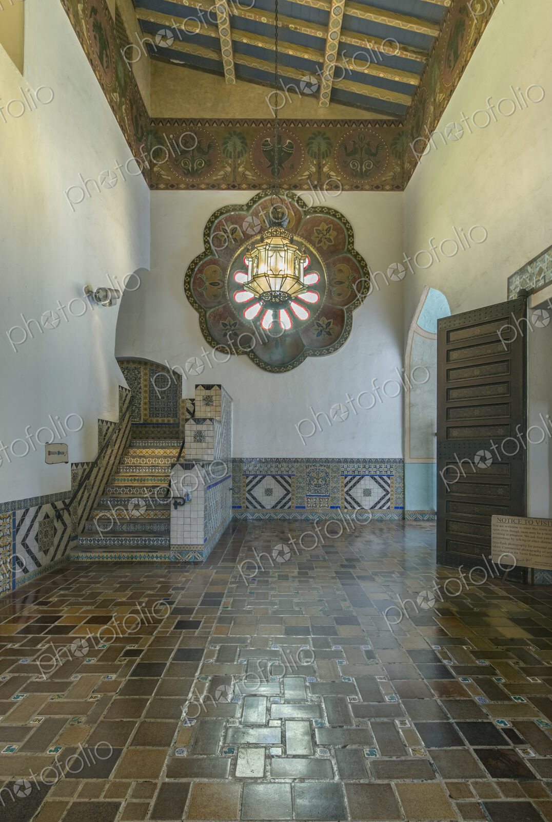 Santa Barbara, the County Courthouse built in the 1920s in the Spanish Colonial…