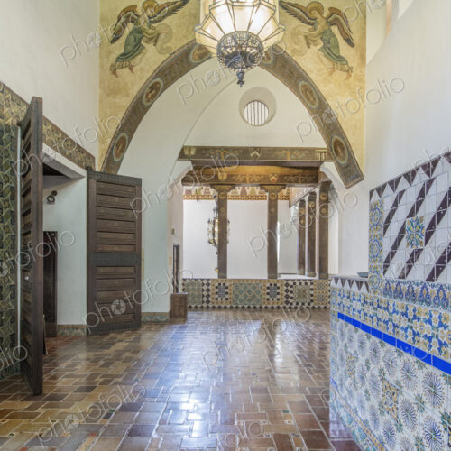 Santa Barbara, the County Courthouse built in the 1920s in the Spanish Colonial… Santa Barbara, the County Courthouse built in the 1920s in the Spanish Colonial…