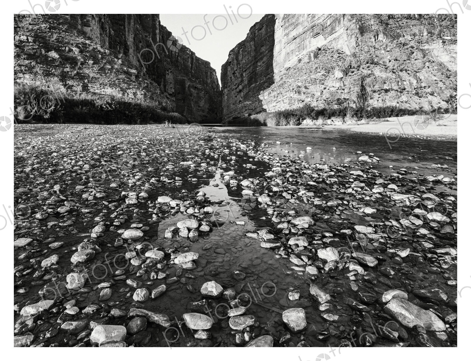 Santa Elena Canyon at Sunrise, Big Bend National Park,