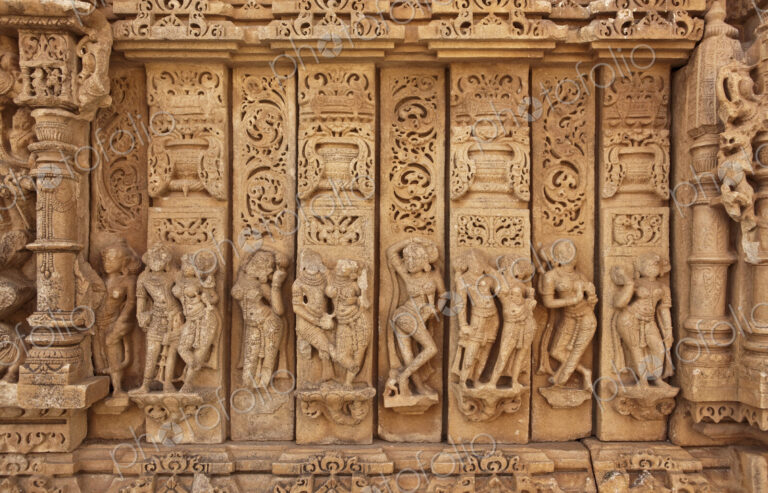 Sas Bahu Hindu Temple, Sahasra Bahu temples of the early 10th century AD, relief…