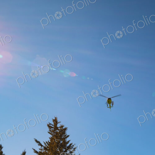 Search and rescue helicopter over the North Cascades, WA USA Search and rescue helicopter over the North Cascades, WA USA