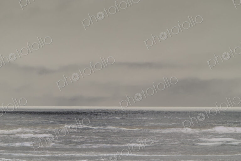 Seascape abstract at dusk