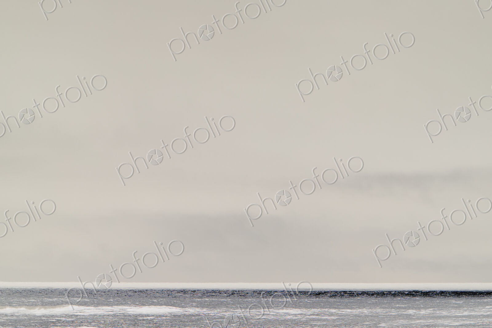 Seascape abstract at dusk