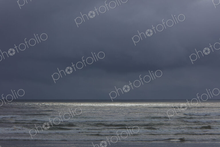 Seascape at dusk