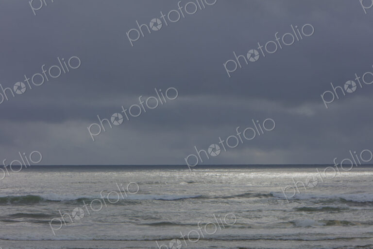 Seascape at dusk