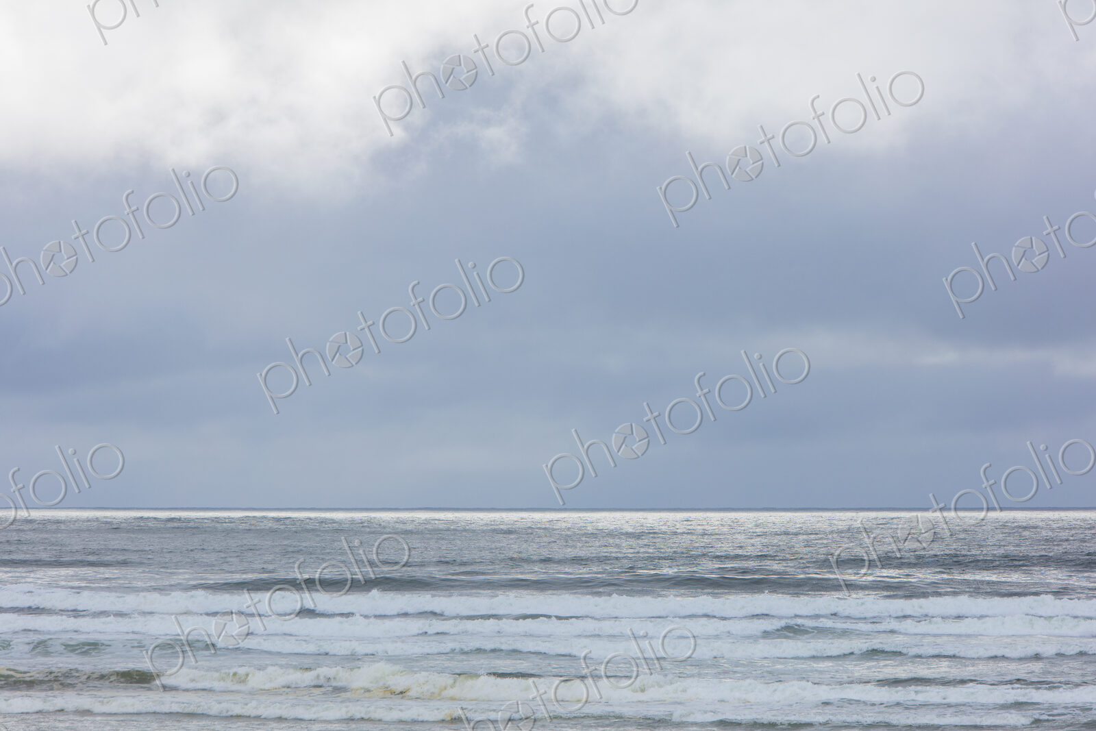 Seascape at dusk