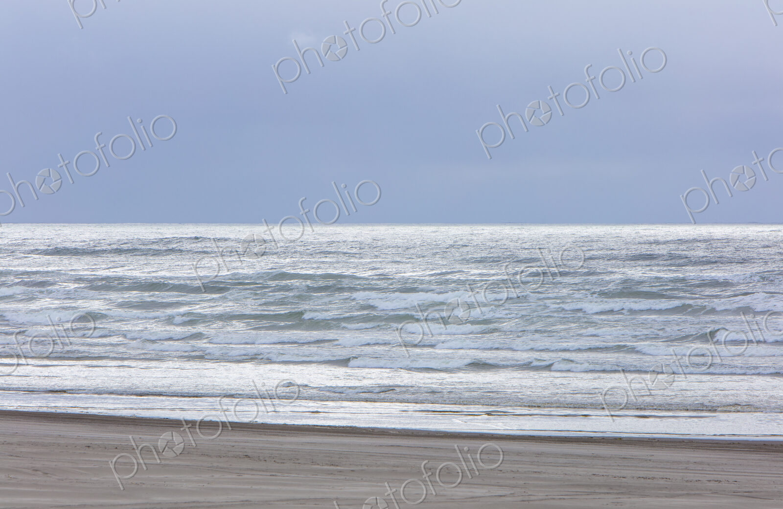 Seascape at dusk