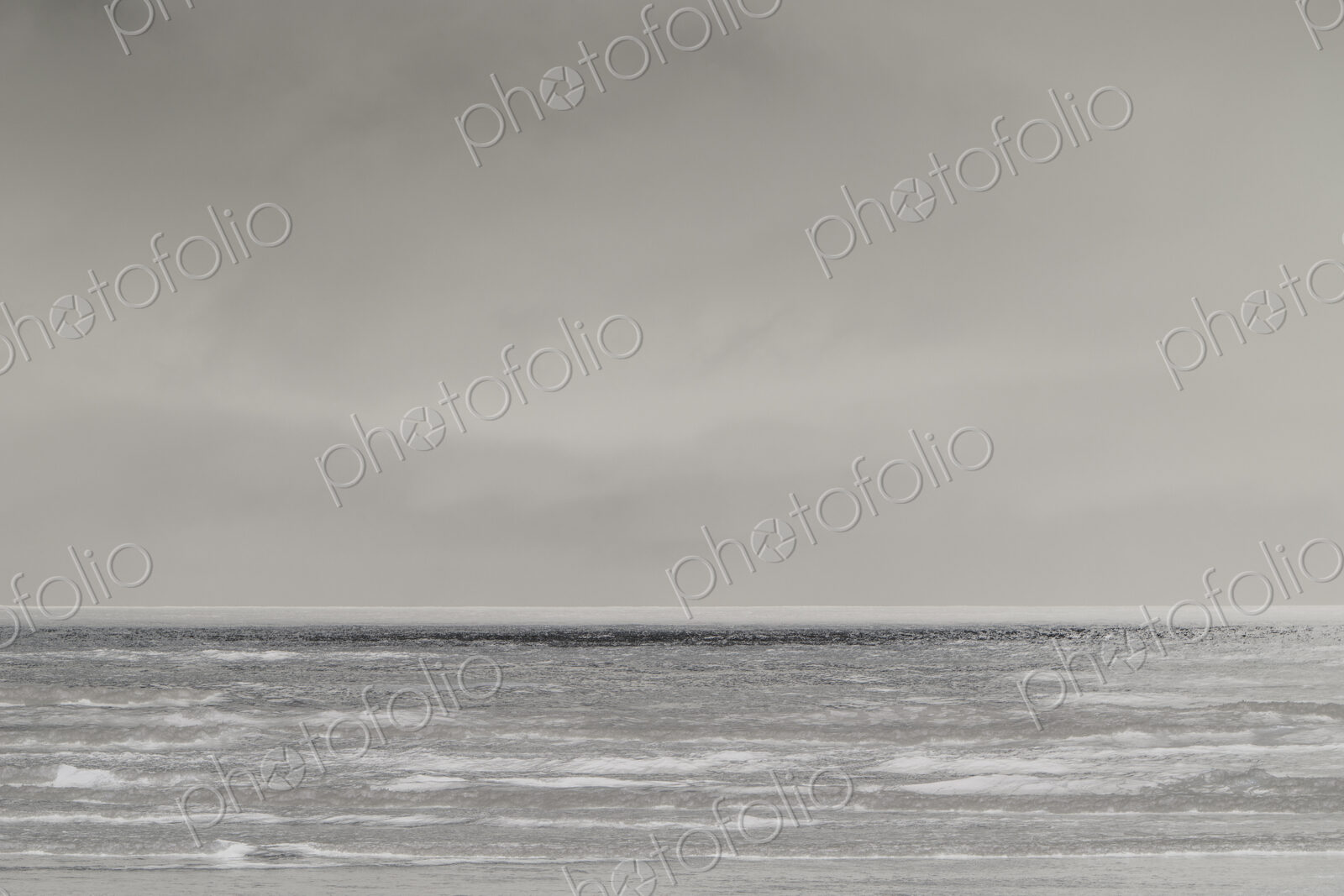 Seascape at dusk