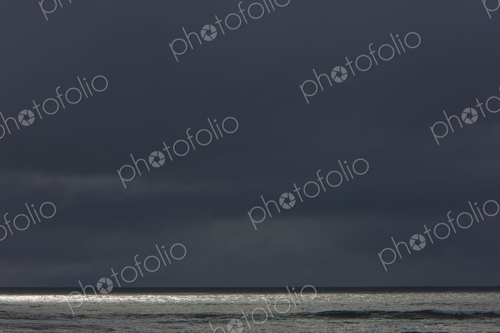 Seascape at dusk
