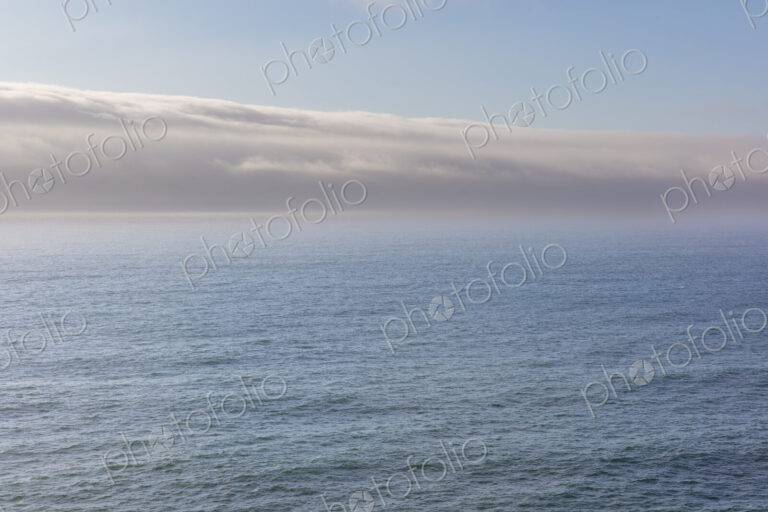 Seascape at dusk, Oregon, USA