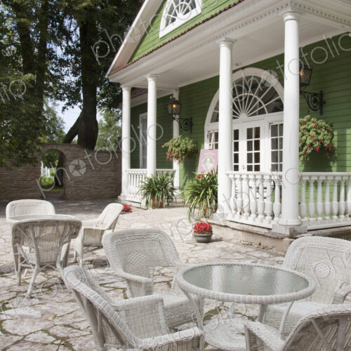 Seating Area Outside a Residence Seating Area Outside a Residence