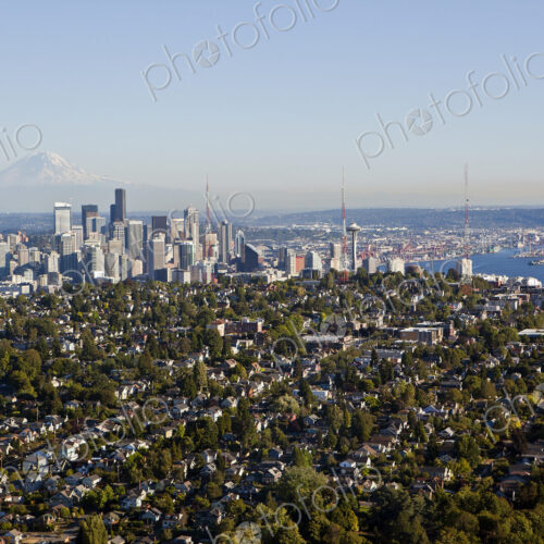 Seattle Seen Beyond Queen Anne Hill