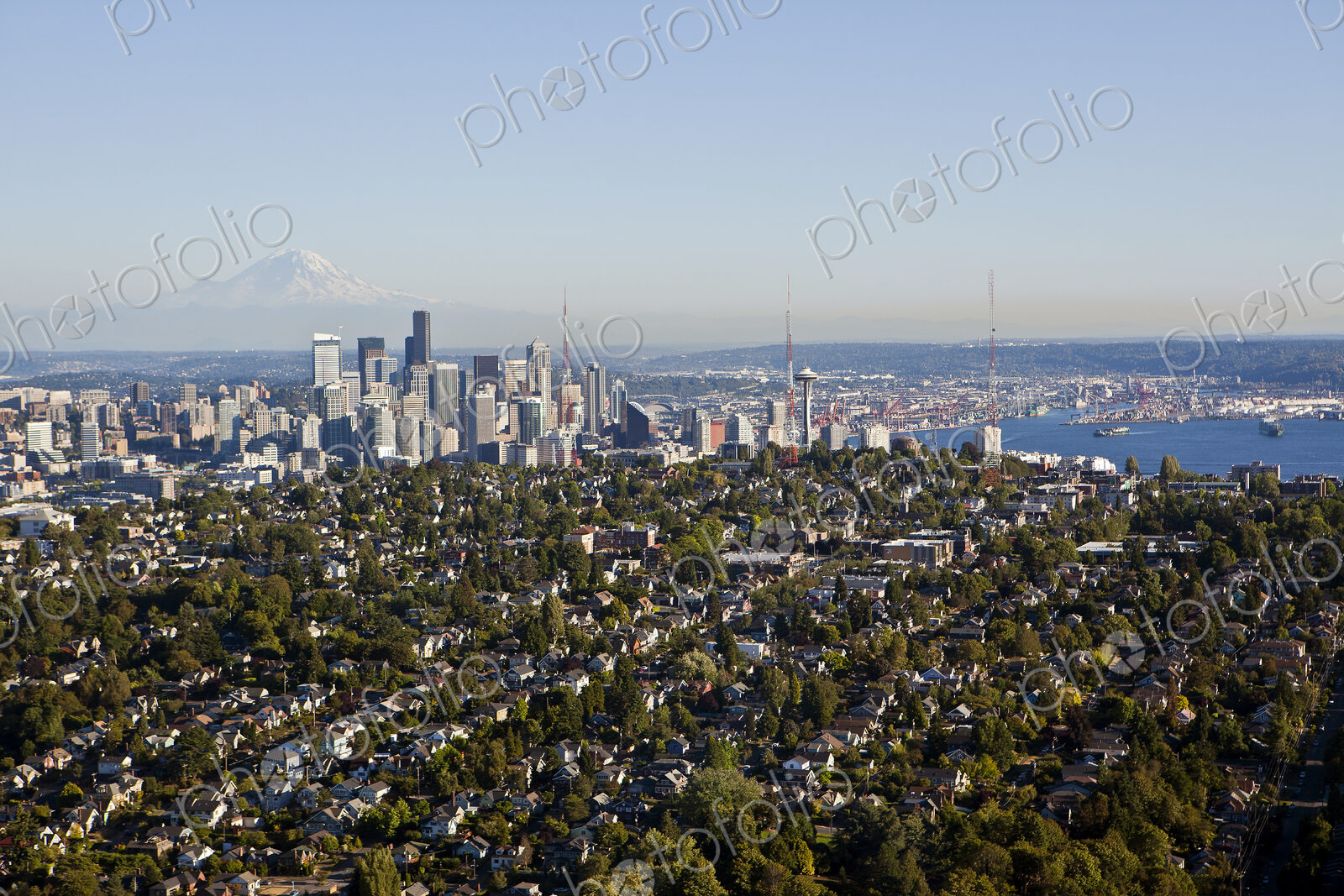 Seattle Seen Beyond Queen Anne Hill