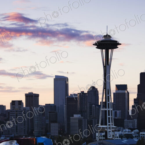 Seattle Skyline at Dusk Seattle Skyline at Dusk