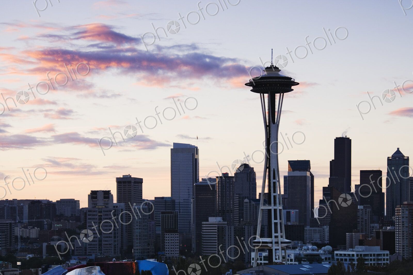 Seattle Skyline at Dusk