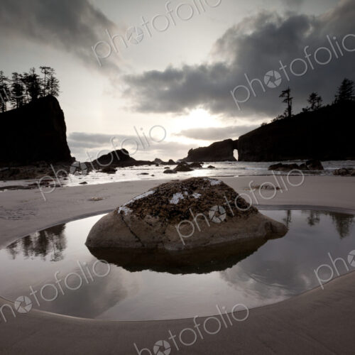 Second beach, Olympic National Park, Washington, USA Second beach, Olympic National Park, Washington, USA