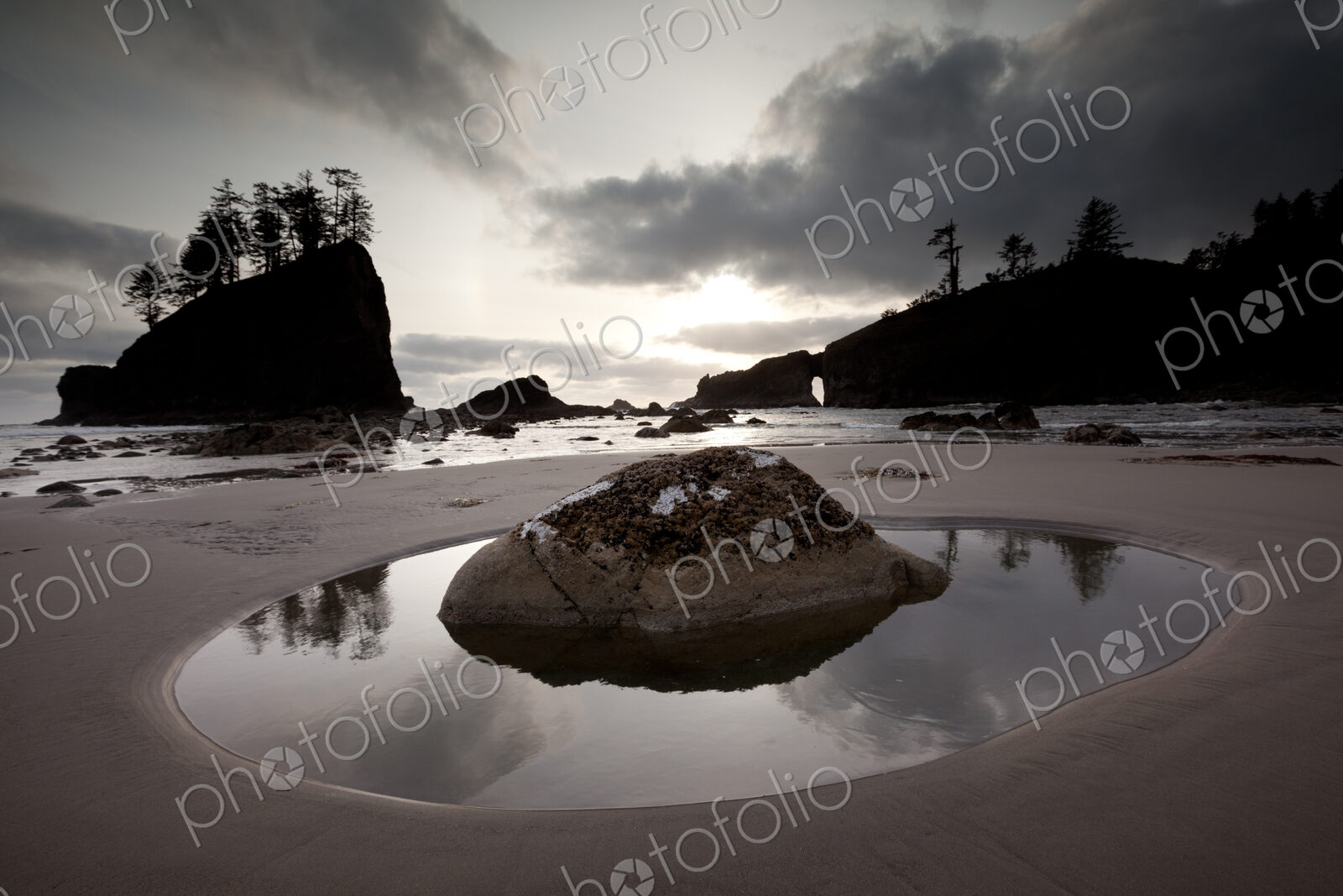 Second beach, Olympic National Park, Washington, USA