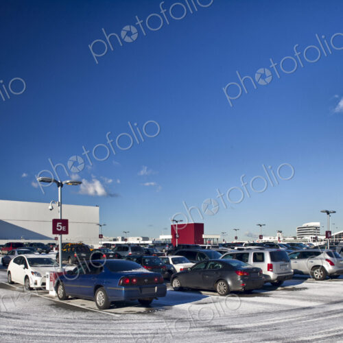 Section of an Outdoor Parking Lot Section of an Outdoor Parking Lot