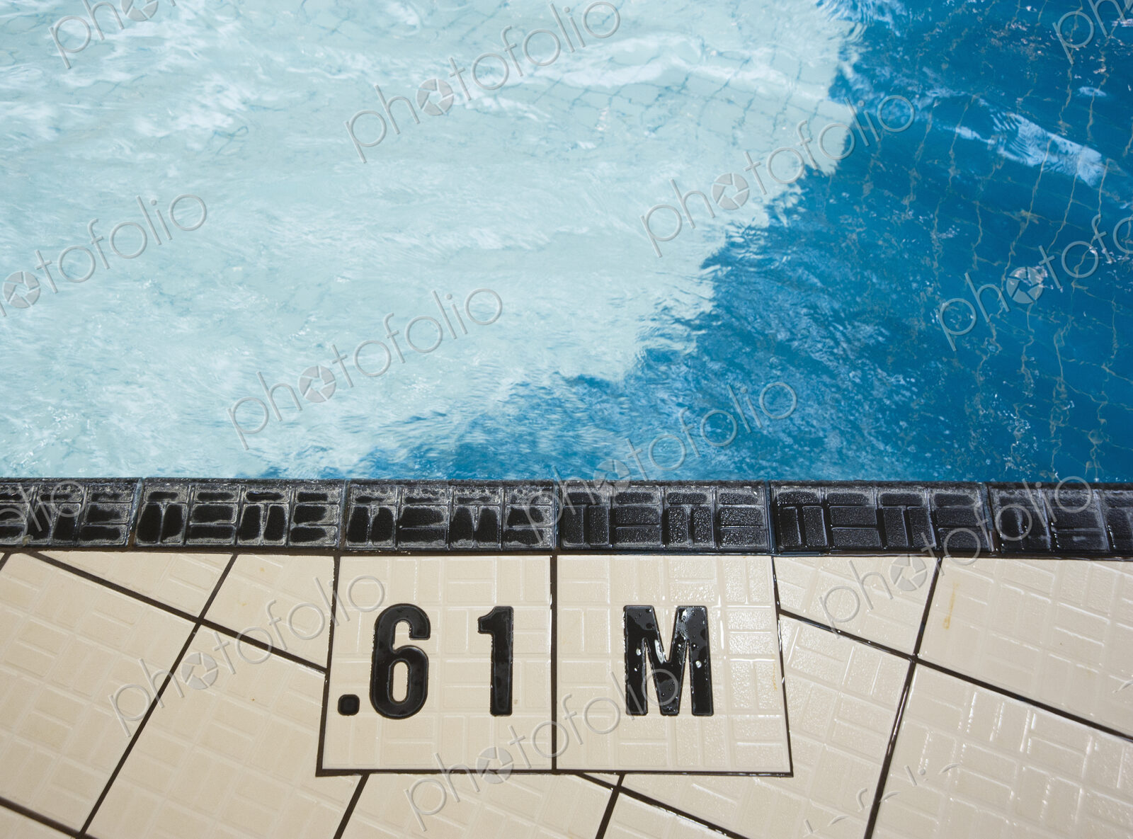 Shallow End of a Public Swimming Pool