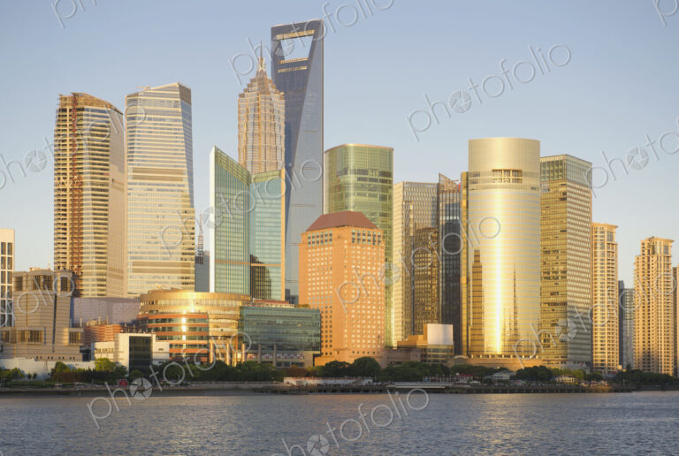 Shanghai City Skyline