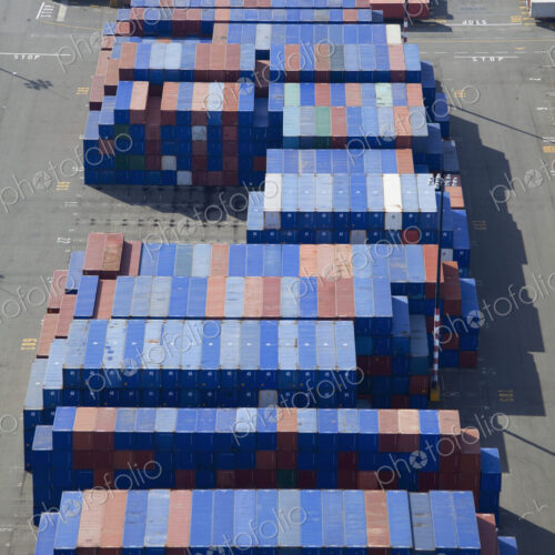 Shipping Containers To Be Loaded Onto Semi Trucks Shipping Containers To Be Loaded Onto Semi Trucks