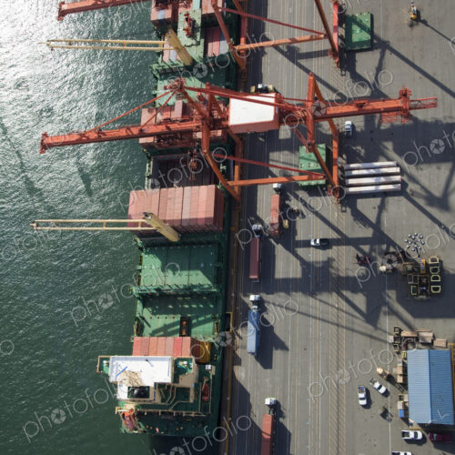 Shipping Containers To Be Loaded Onto Semi Trucks Shipping Containers To Be Loaded Onto Semi Trucks
