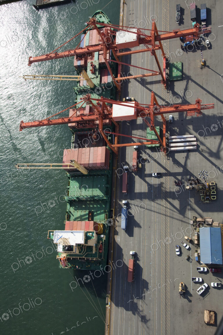 Shipping Containers To Be Loaded Onto Semi Trucks