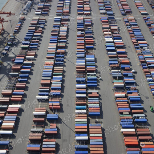Shipping Containers To Be Loaded Onto Semi Trucks Shipping Containers To Be Loaded Onto Semi Trucks