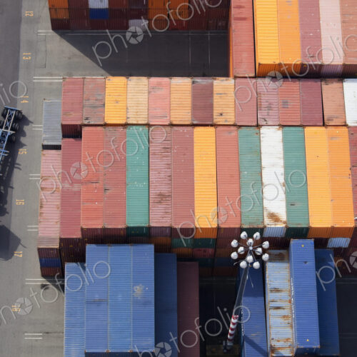Shipping Containers and Semi Truck Shipping Containers and Semi Truck