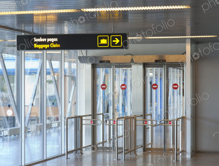 Sign Leading to Baggage Claim