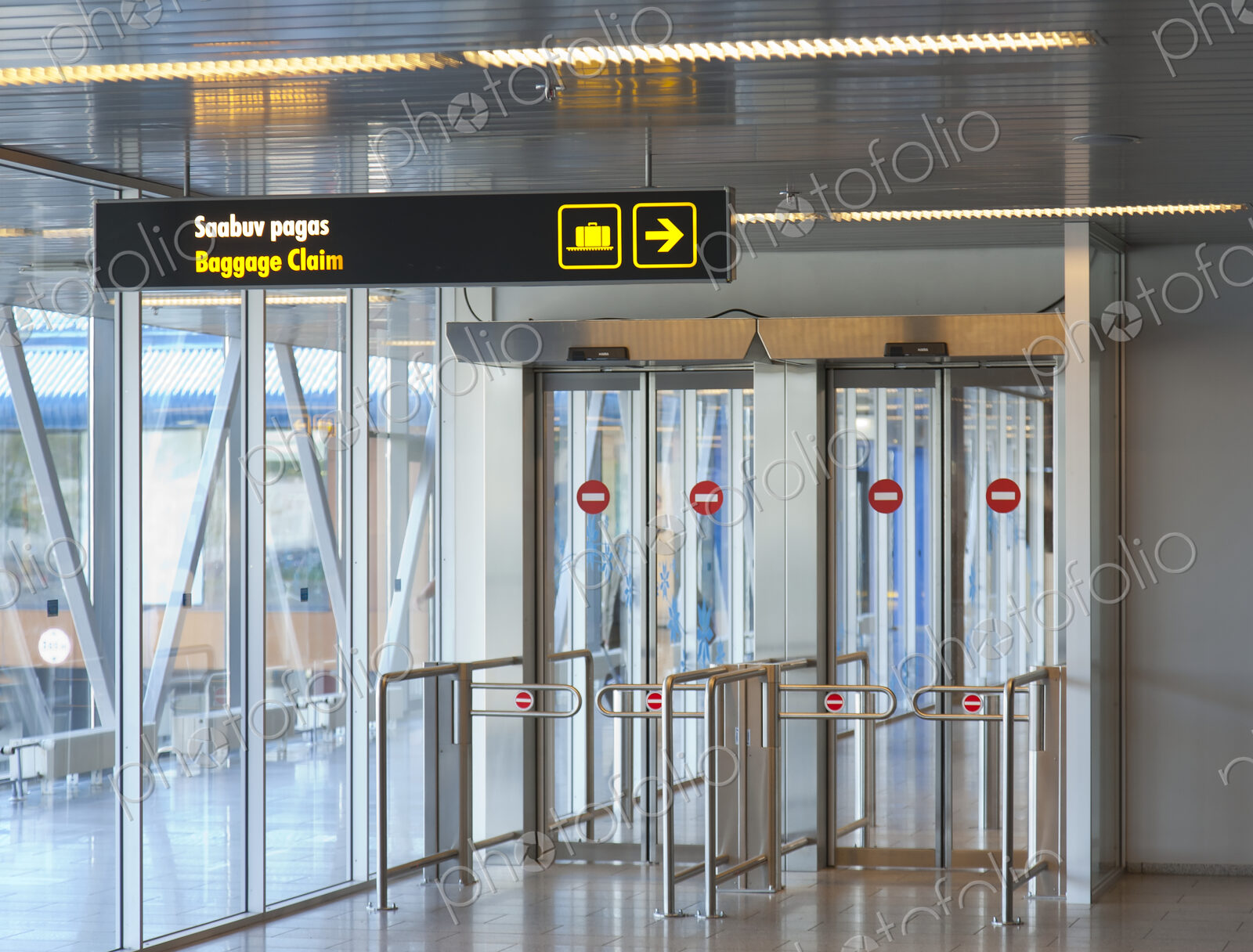 Sign Leading to Baggage Claim