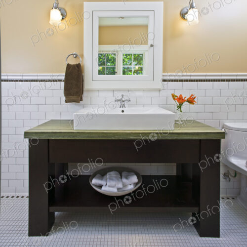 Sink In Modern Contemporary Bathroom