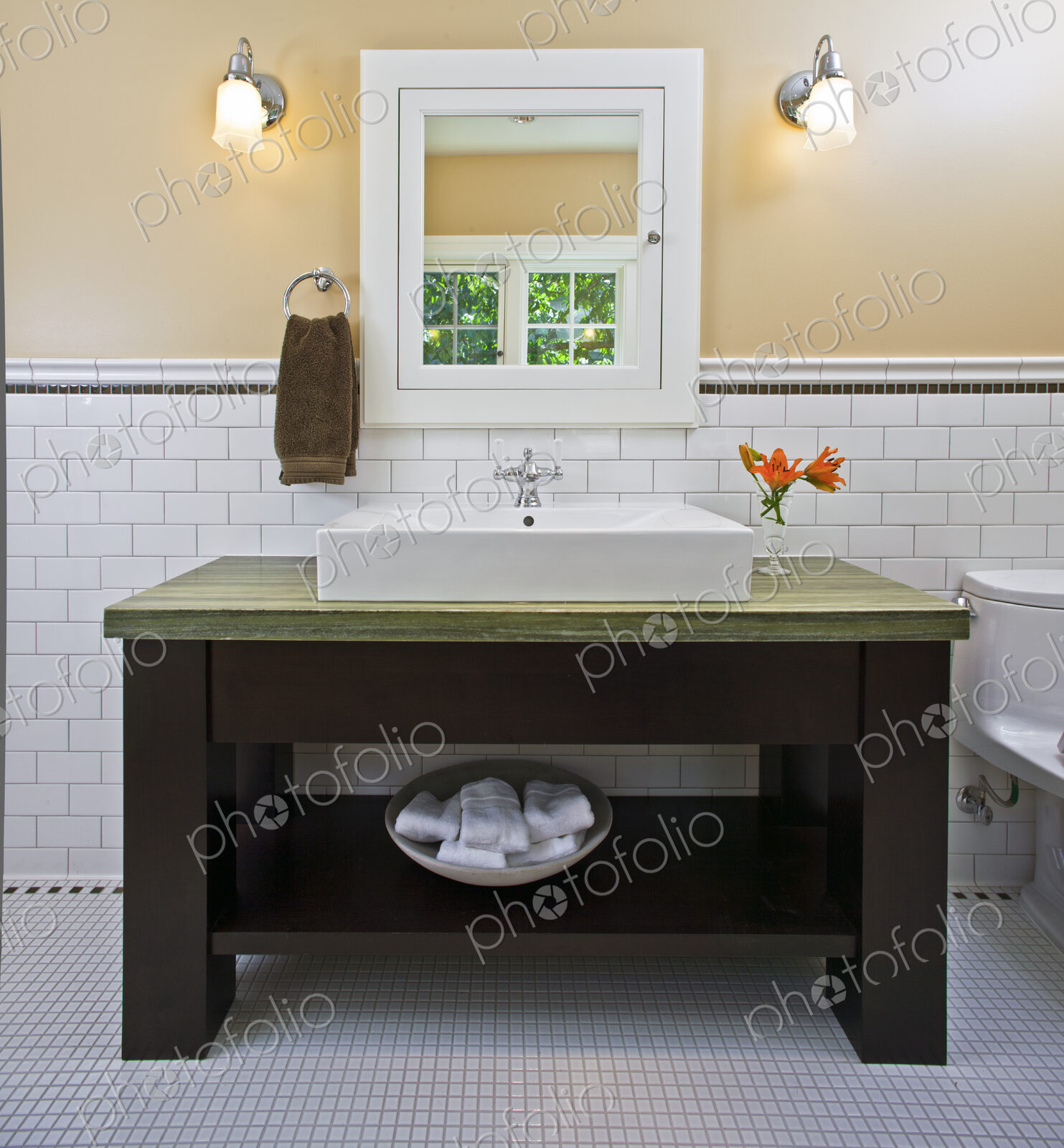 Sink In Modern Contemporary Bathroom