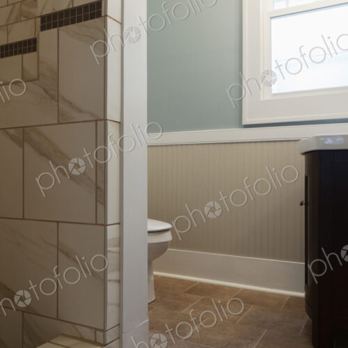 Sink and toilet in bathroom Sink and toilet in bathroom